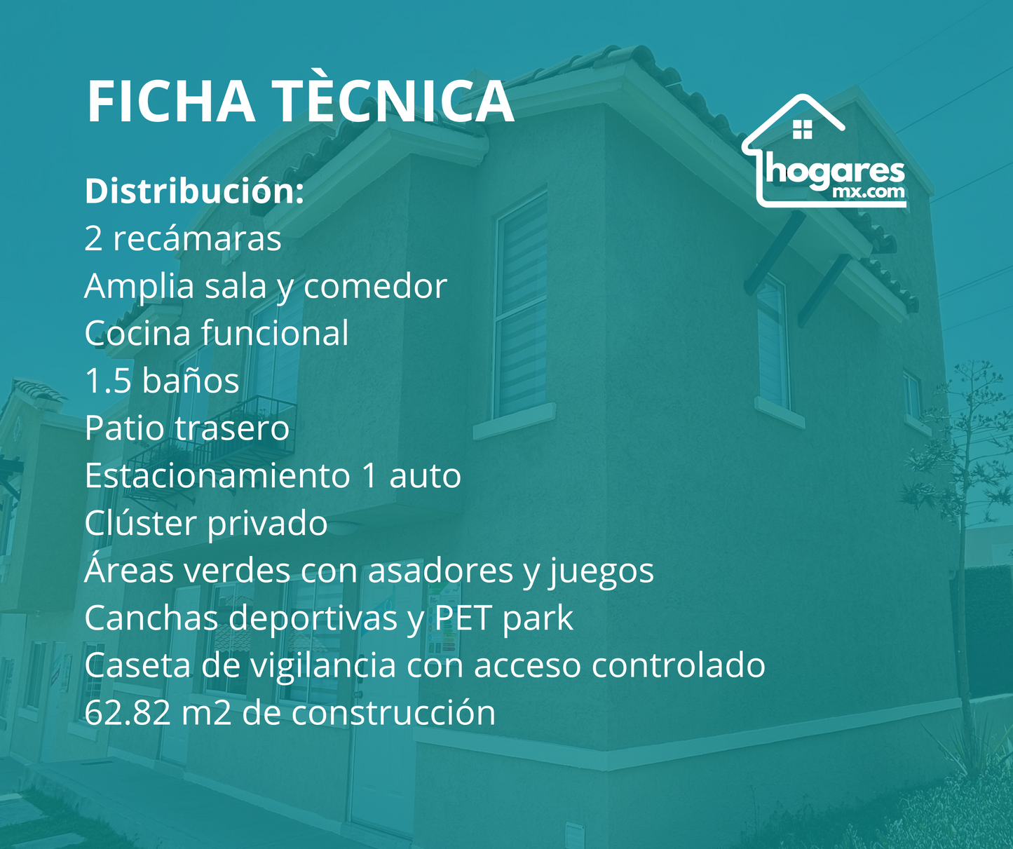 Casa en Huejotzingo | 2 Recámaras | INFONAVIT FOVISSSTE