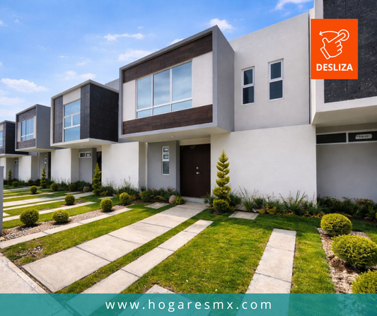 Casas en Zona Sur Puebla | 3 Recámaras | Cocina Equipada | 2 Autos | Amenidades exclusivas