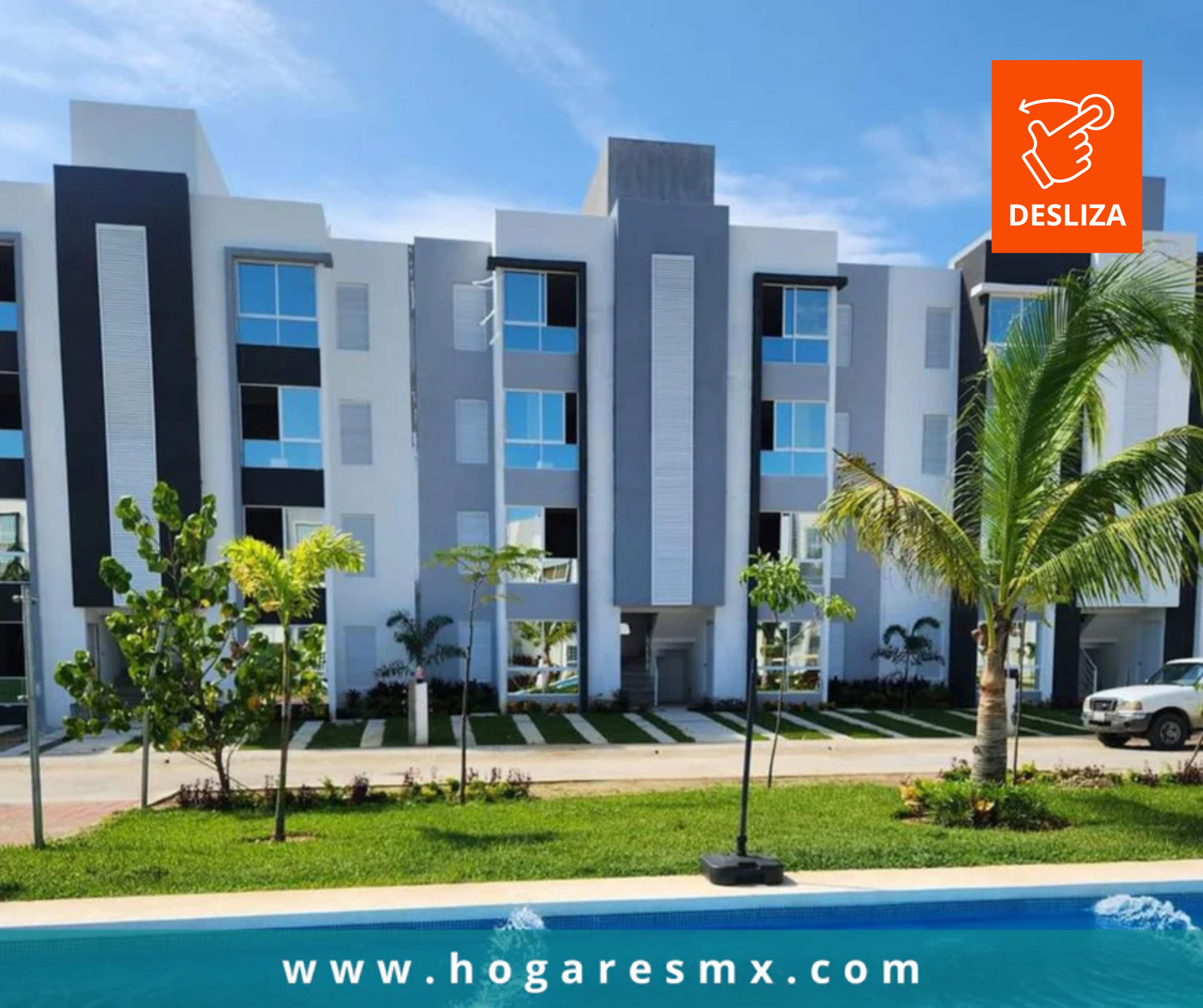 Departamentos cerca de la playa de Acapulco, Guerrero. ¡Con alberca! Ideal para Airbnb.