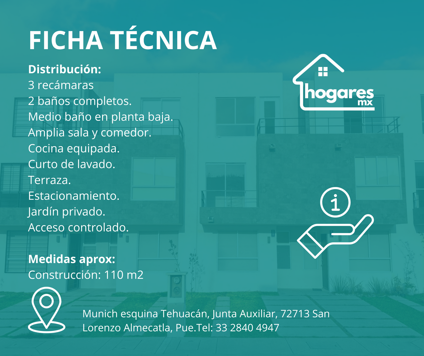 Casa en Cuautlancingo | 3 Recámaras | INFONAVIT FOVISSSTE Puebla
