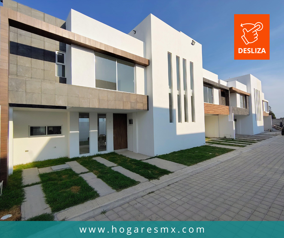 Casas en venta en San Pedro Cholula con roof garden l COFINAVIT BANCARIO