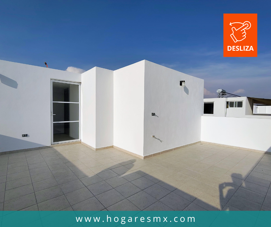 Casas en venta en San Pedro Cholula con roof garden l COFINAVIT BANCARIO