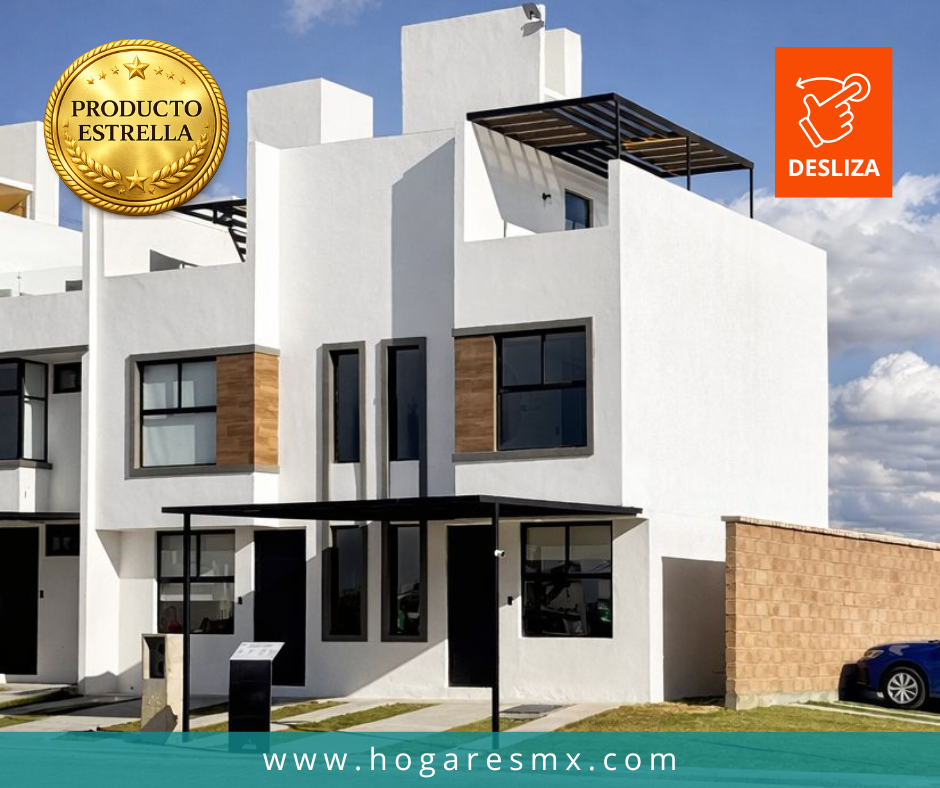 Casas en Cuautlancingo | 3 Recámaras | Terraza | 2 Autos | Amenidades exclusivas